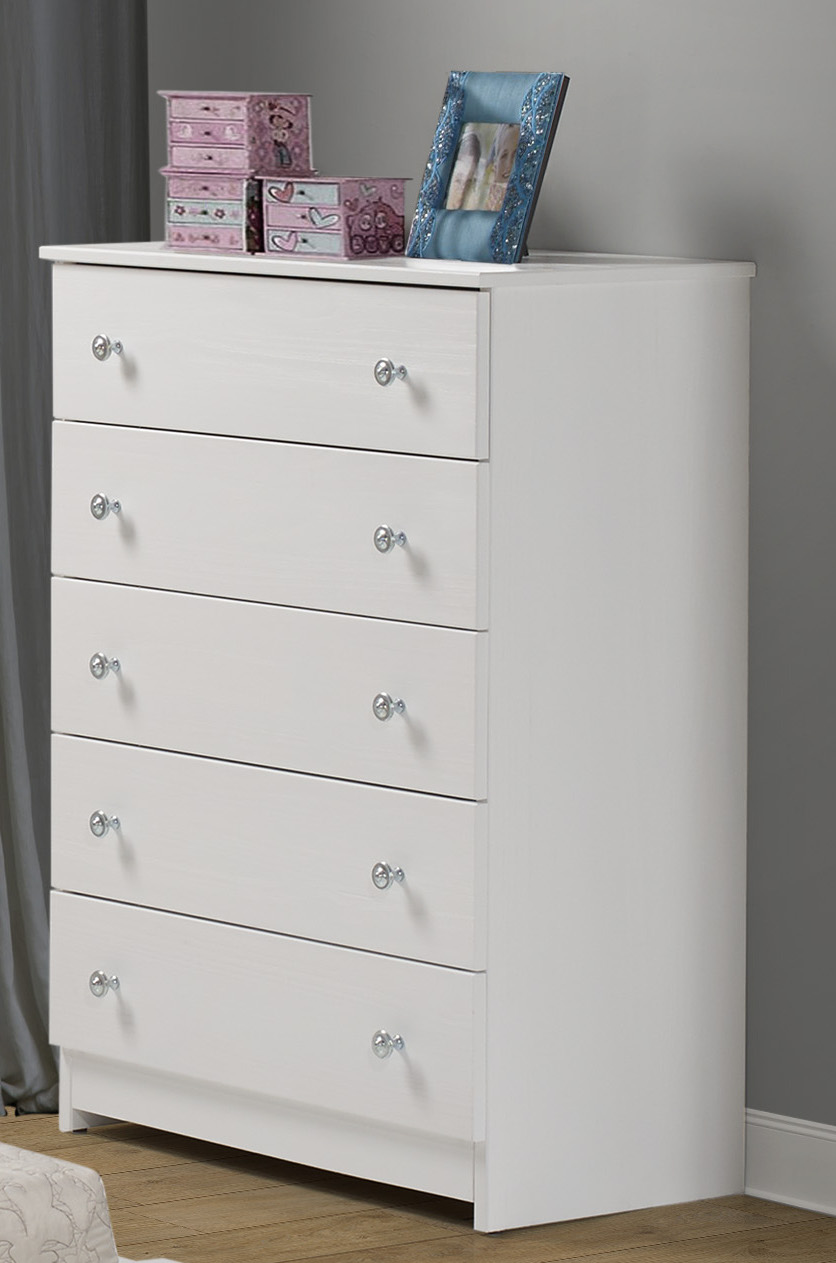 Skyline Peak White Cloud Drawer Chest - AntiDesign Home - View #5